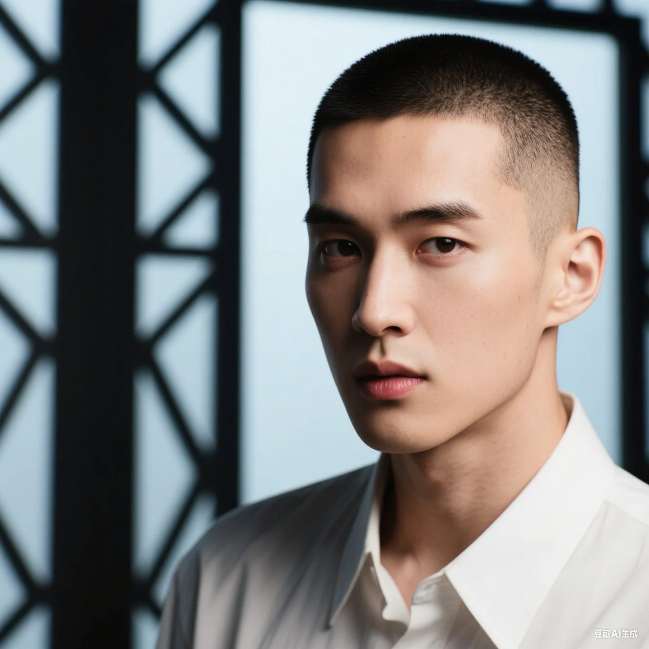 Hyunjin Buzz Cut Style
