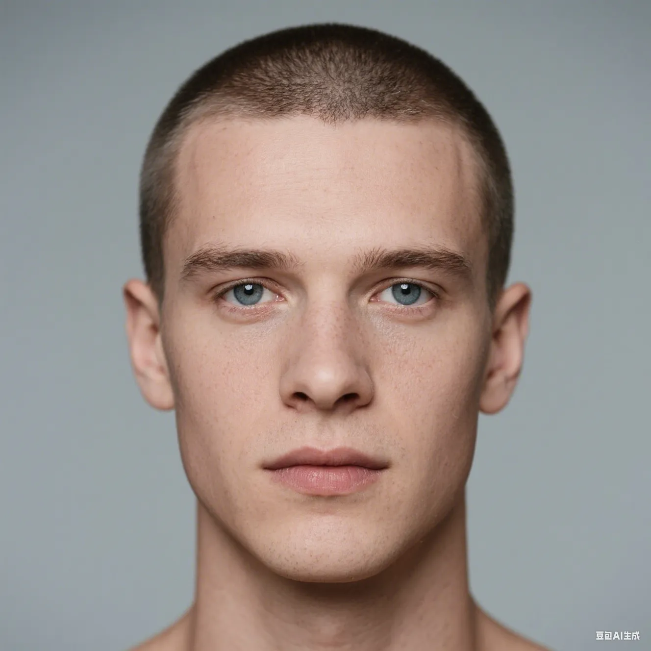 Buzz Cut for Oval Faces
