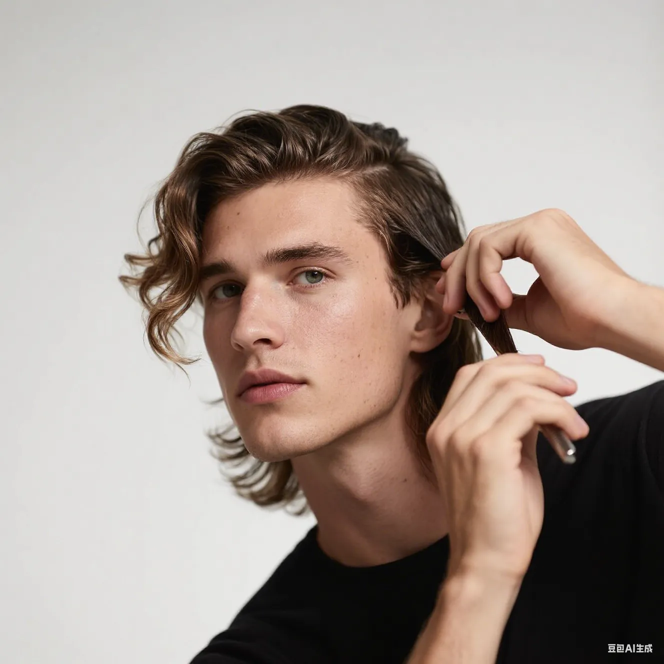 Wavy Mullet Styling - Professional Mullet Style Techniques