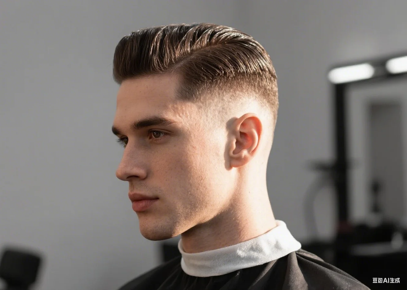 Caesar Cut with Fade - popular haircuts and gents hair style