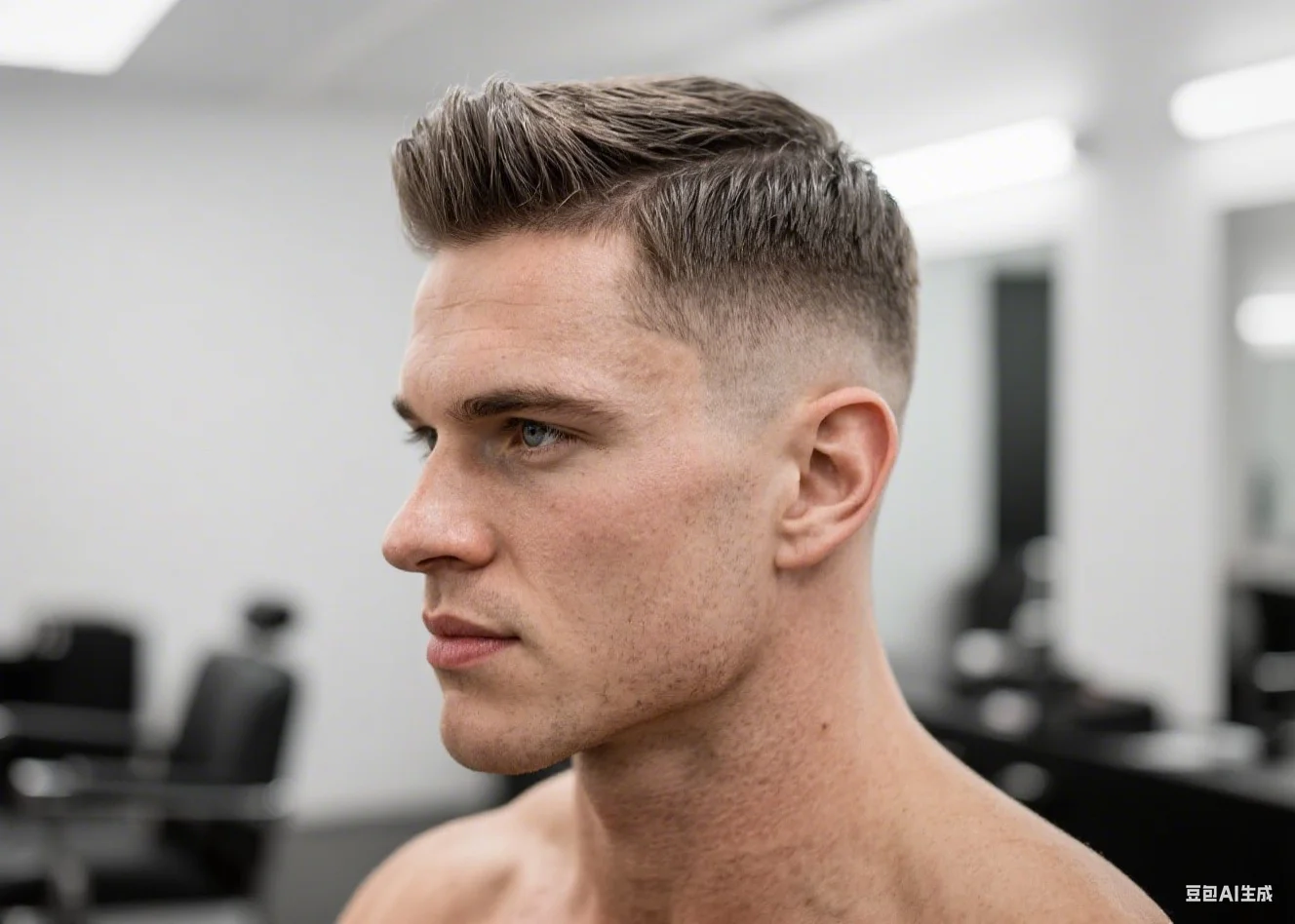 High and Tight Military - popular haircuts and gents hair style